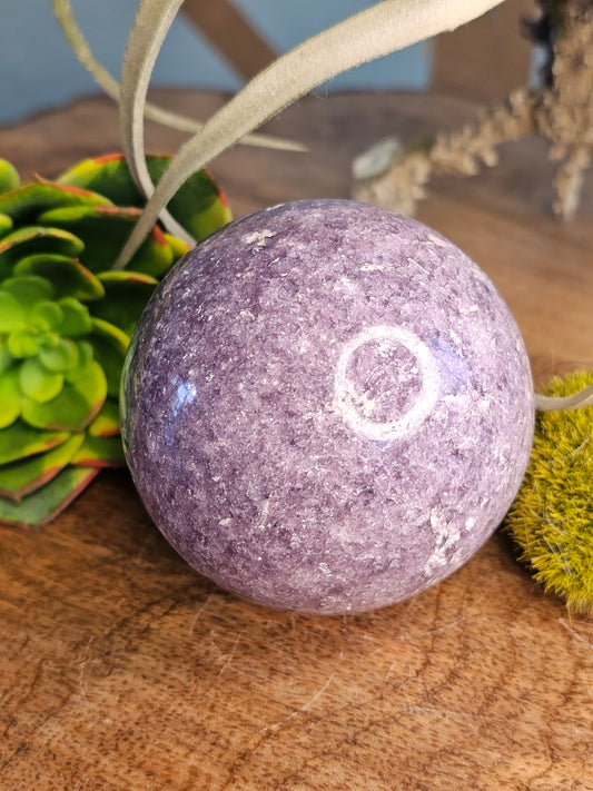 Lepidolite Sphere