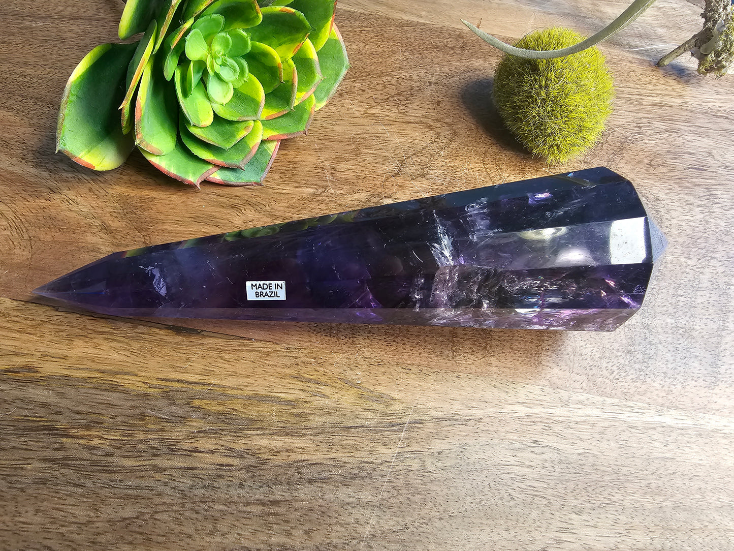 Vogel Style Amethyst Wand