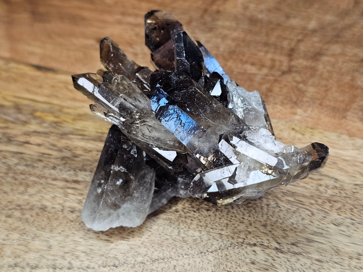 Smoky Quartz Cluster