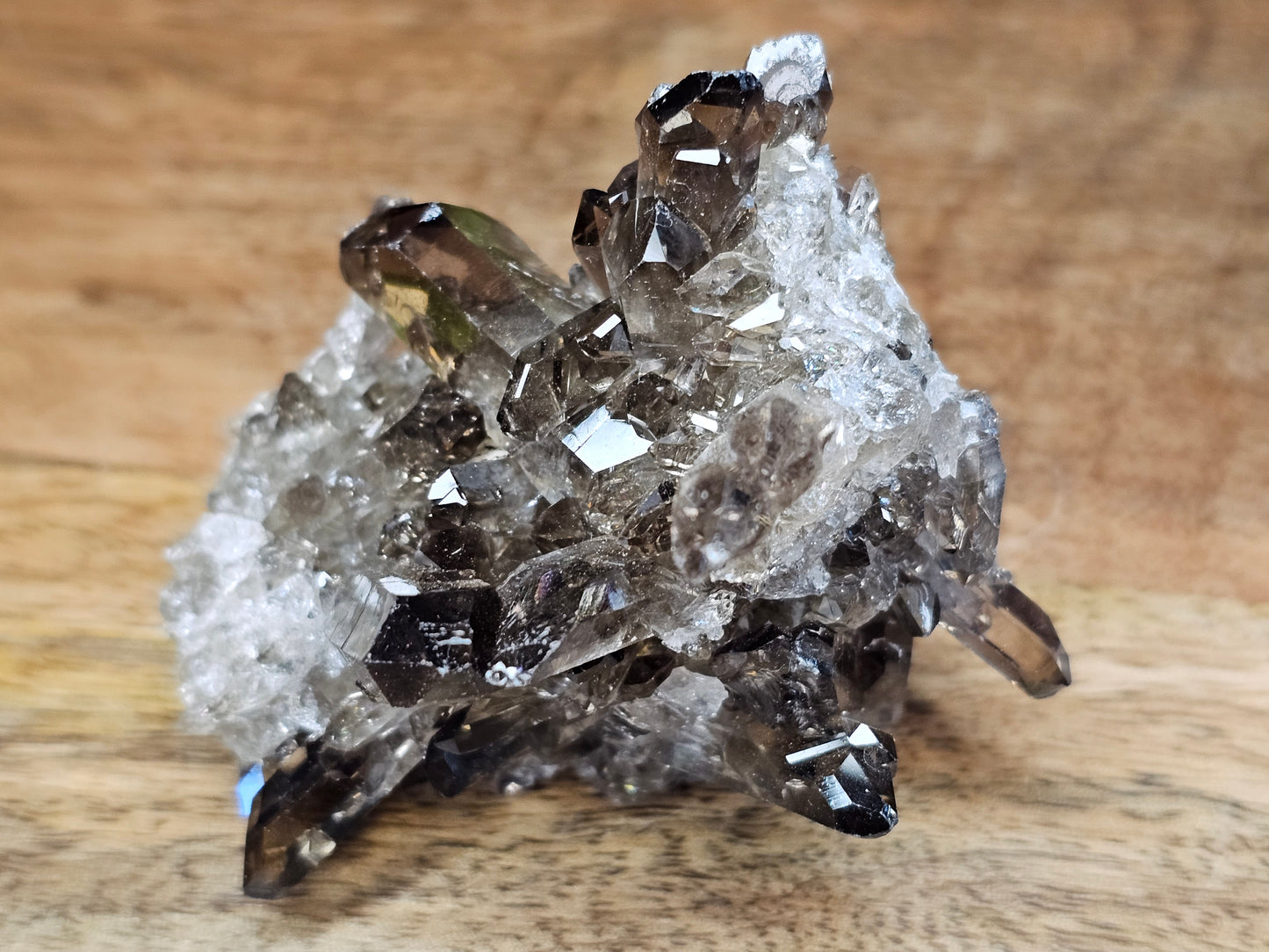 Smoky Quartz Cluster