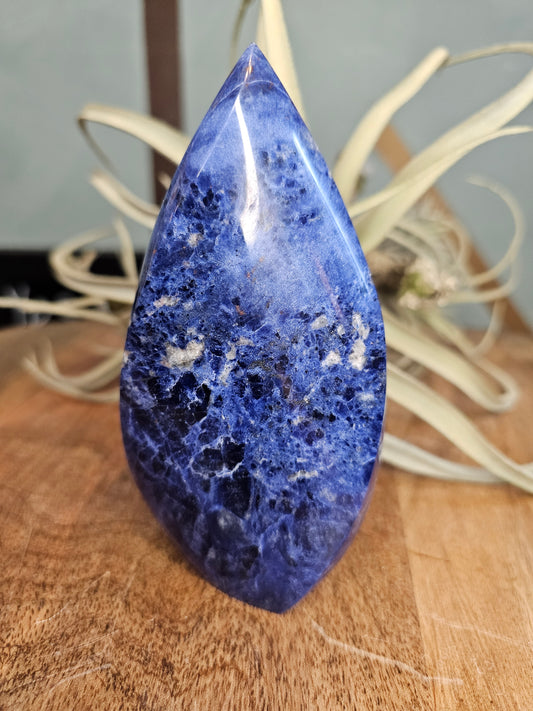 Grade A Blue Sodalite Flame