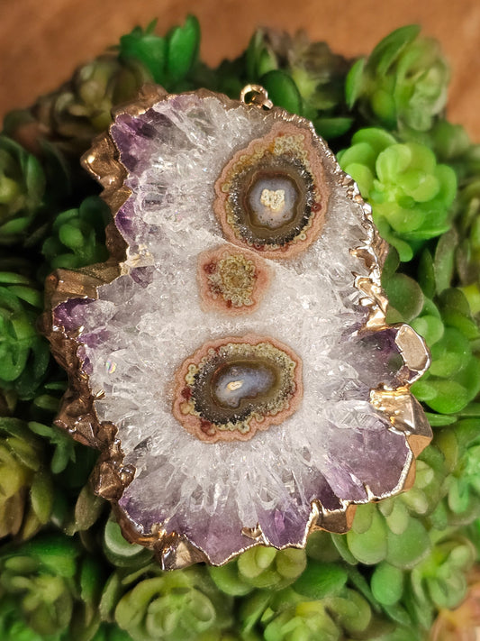 Amethyst Stalactite Pendant