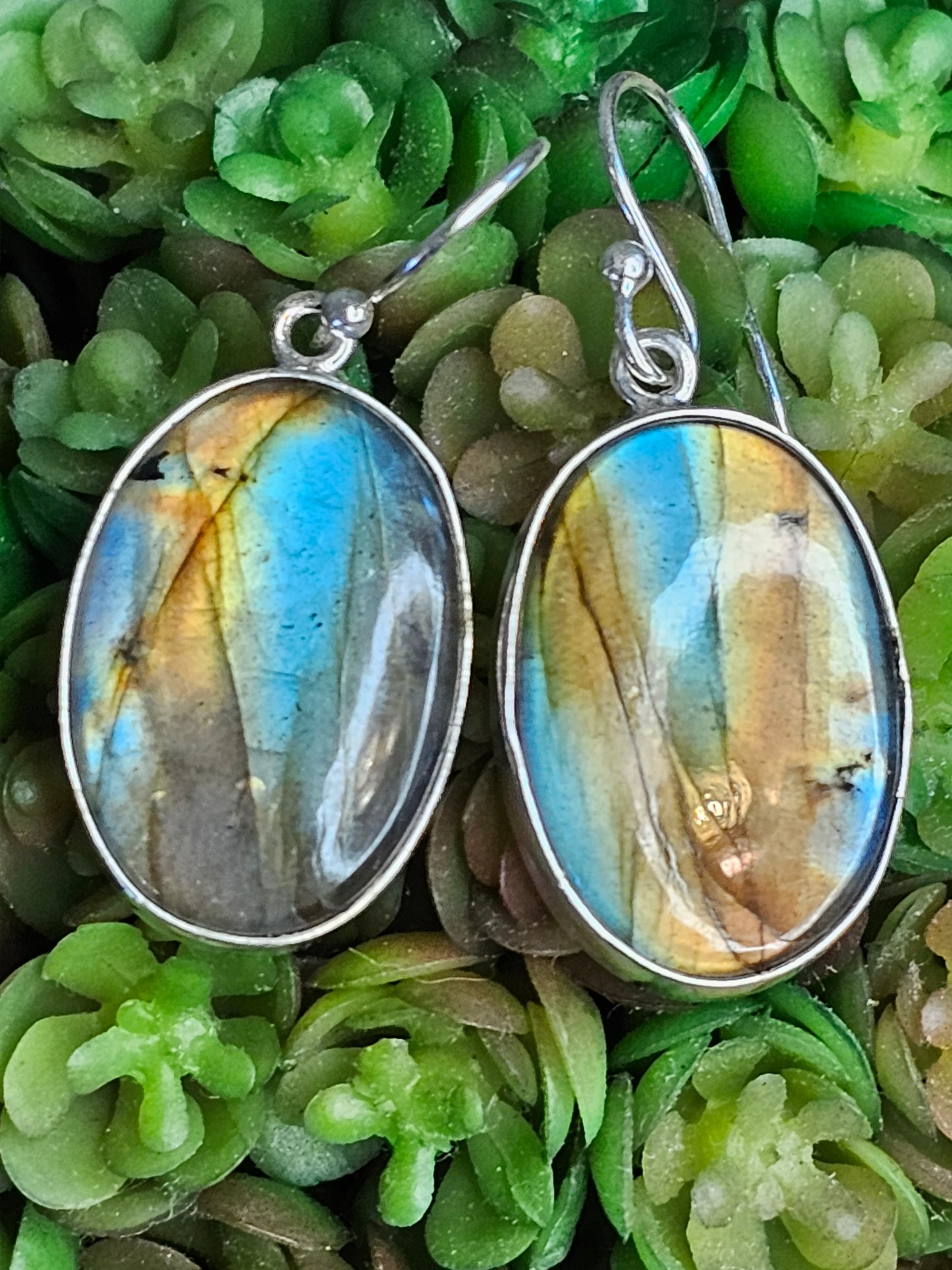 Labradorite Earrings