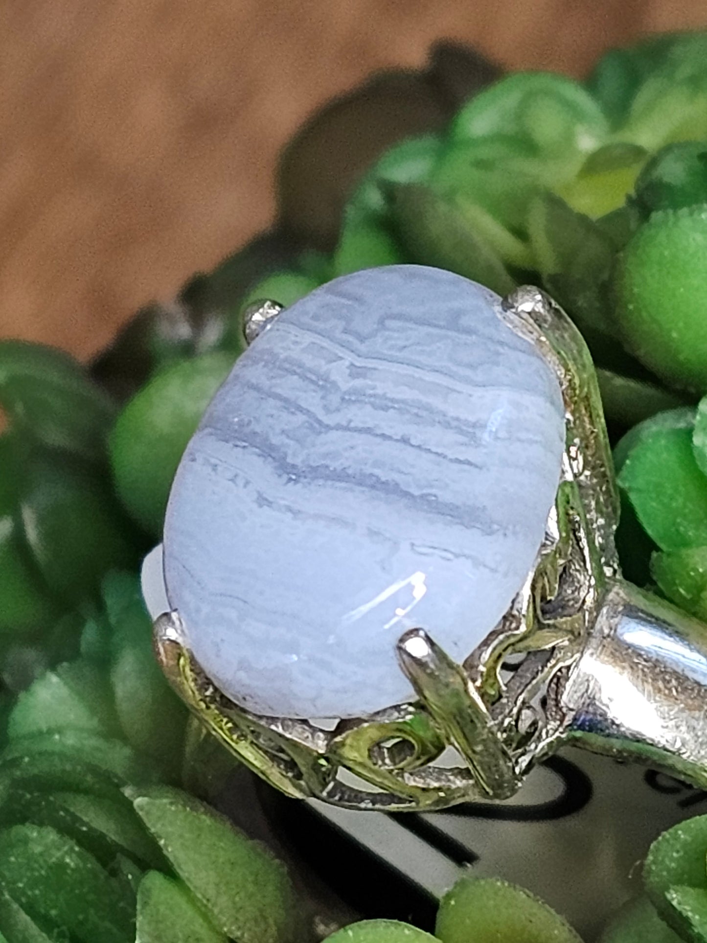 Lace Agate Ring