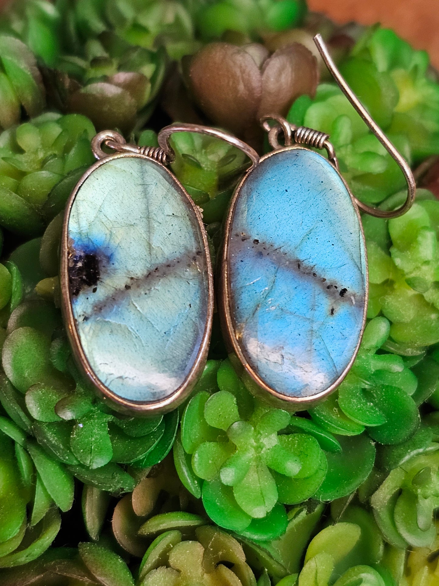 Blue Labradorite Earrings