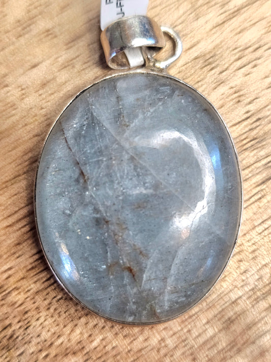 Blue Kunzite Pendant