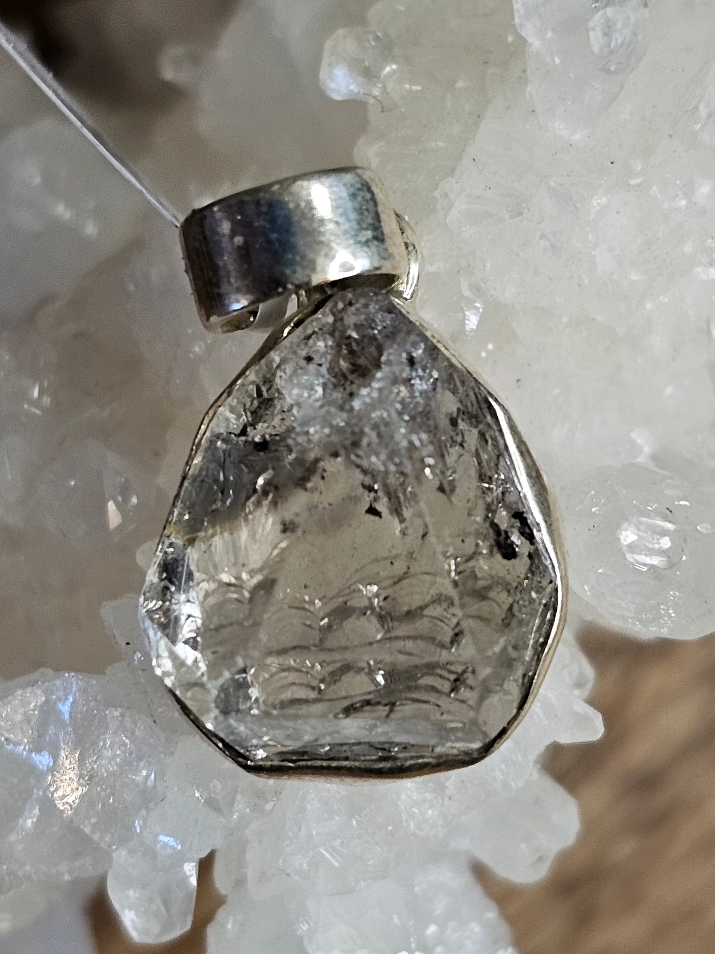 Herkimer Diamond Pendant from New York