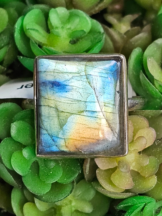 Labradorite Ring