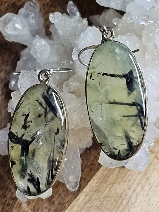 Moss Agate Earrings