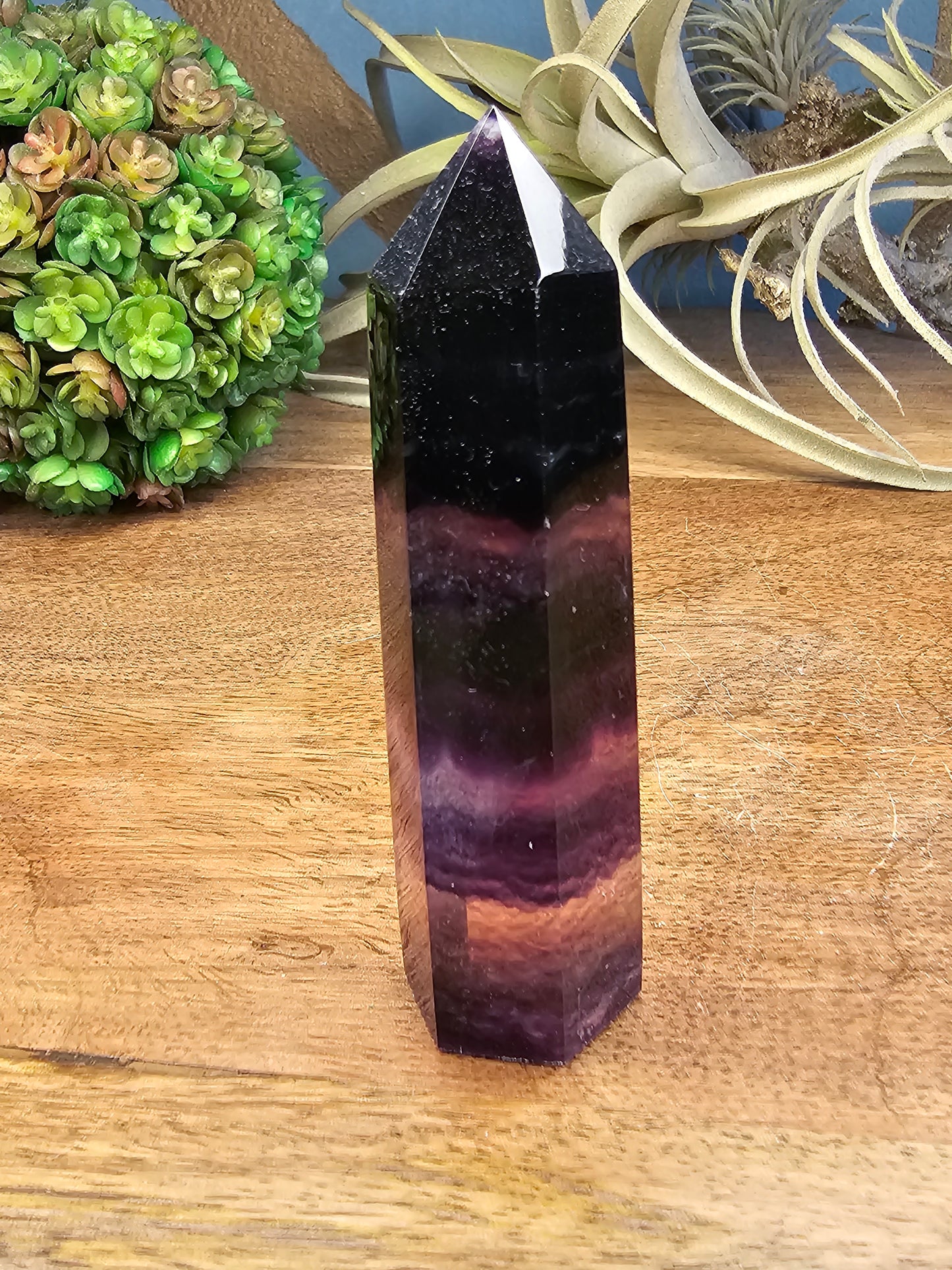 Purple Fluorite Tower