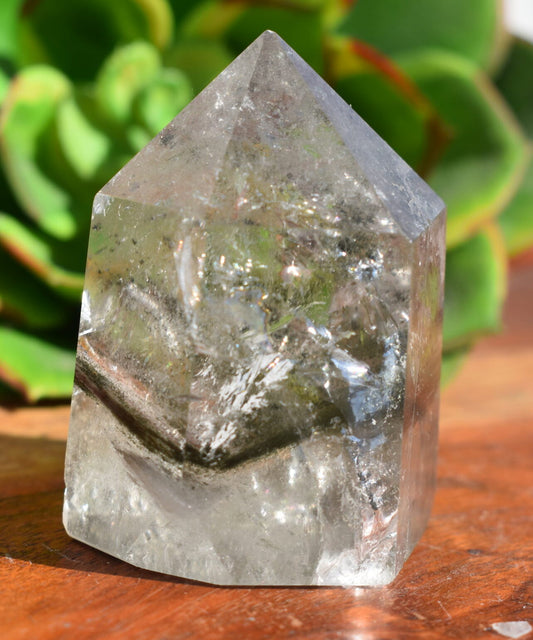 Clear Quartz with Dream Stone