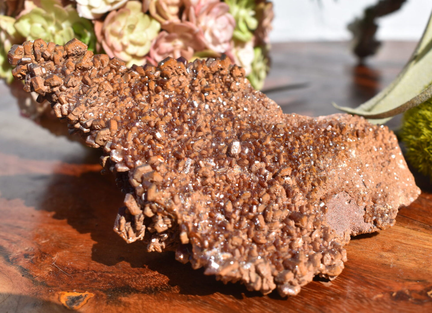 Vanadinite Crystal Geode