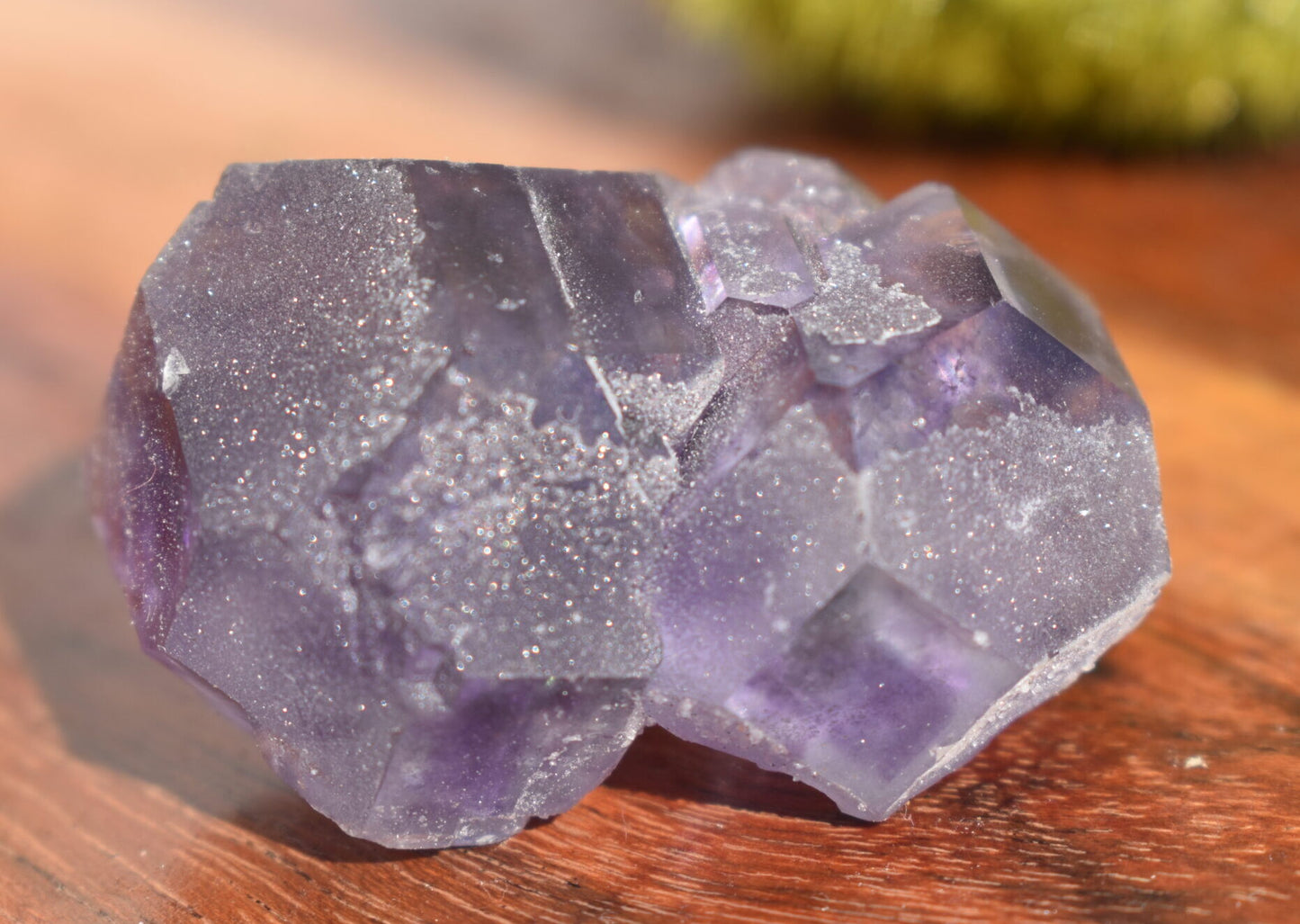 Purple Fluorite Crystal